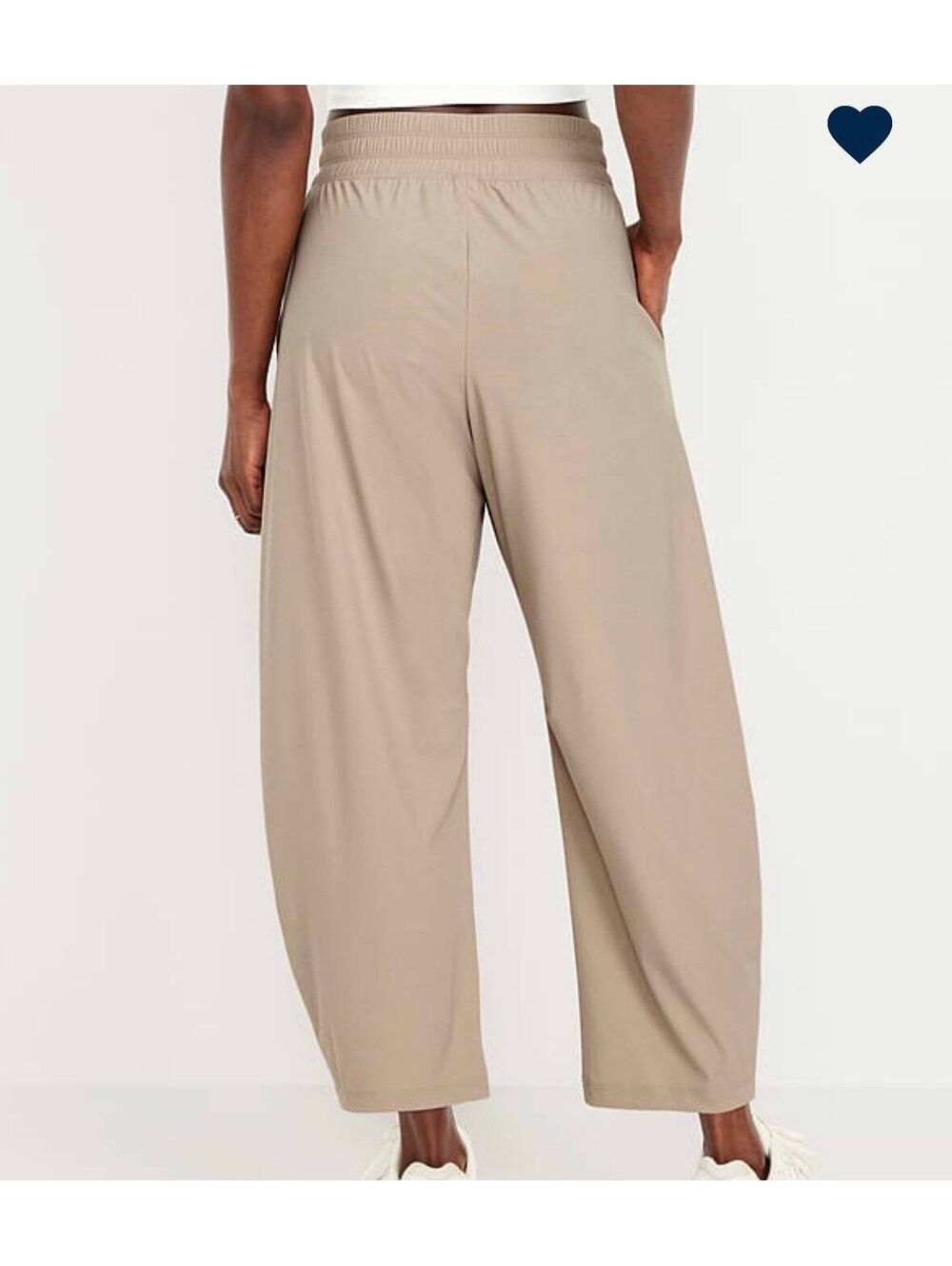 Old Navy High-Waisted SleekTech Barrel Ankle Pants Md - Picture 2 of 8